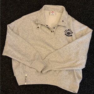 Champion Heather Gray Fleece Sweatshirt